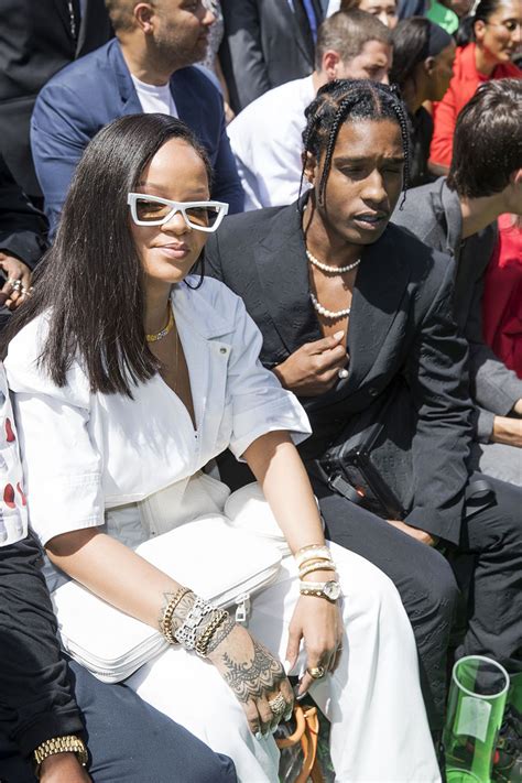 Rihanna et A$AP Rocky enflamment le front row du premier 